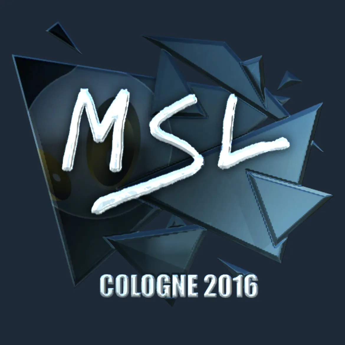 Sticker | MSL (Foil) | Cologne 2016