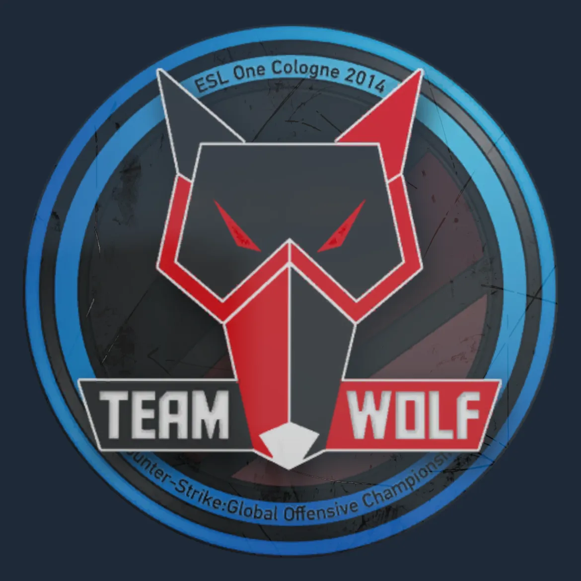 Sticker | MTS GameGod Wolf | Cologne 2014