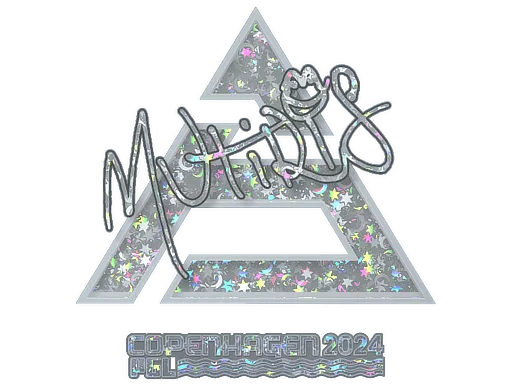Sticker | MUTiRiS (Glitter) | Copenhagen 2024