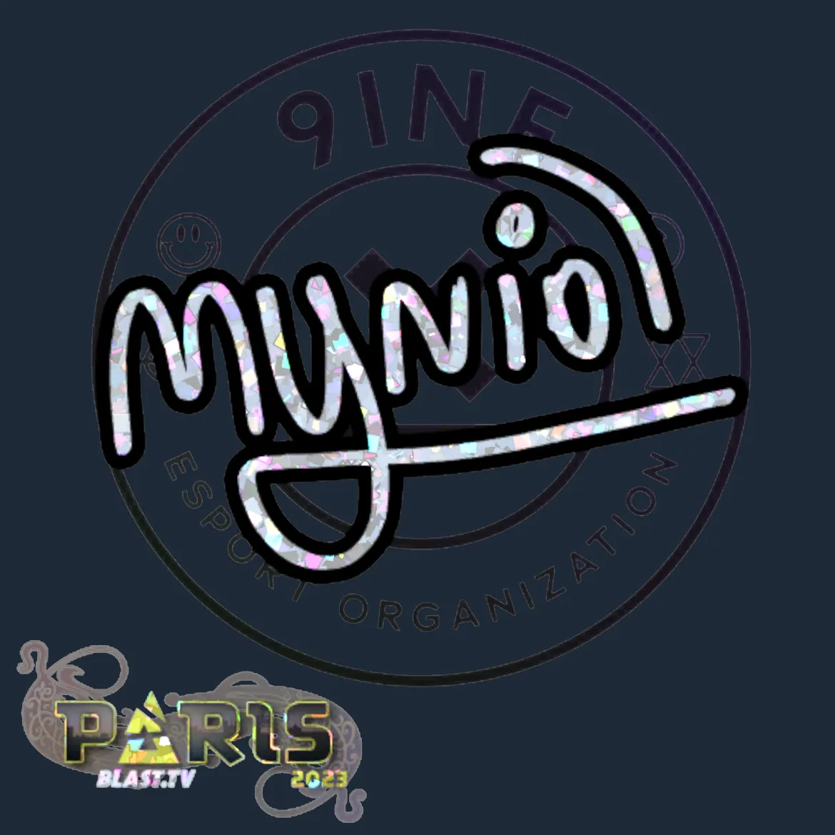 Sticker | mynio (Glitter) | Paris 2023