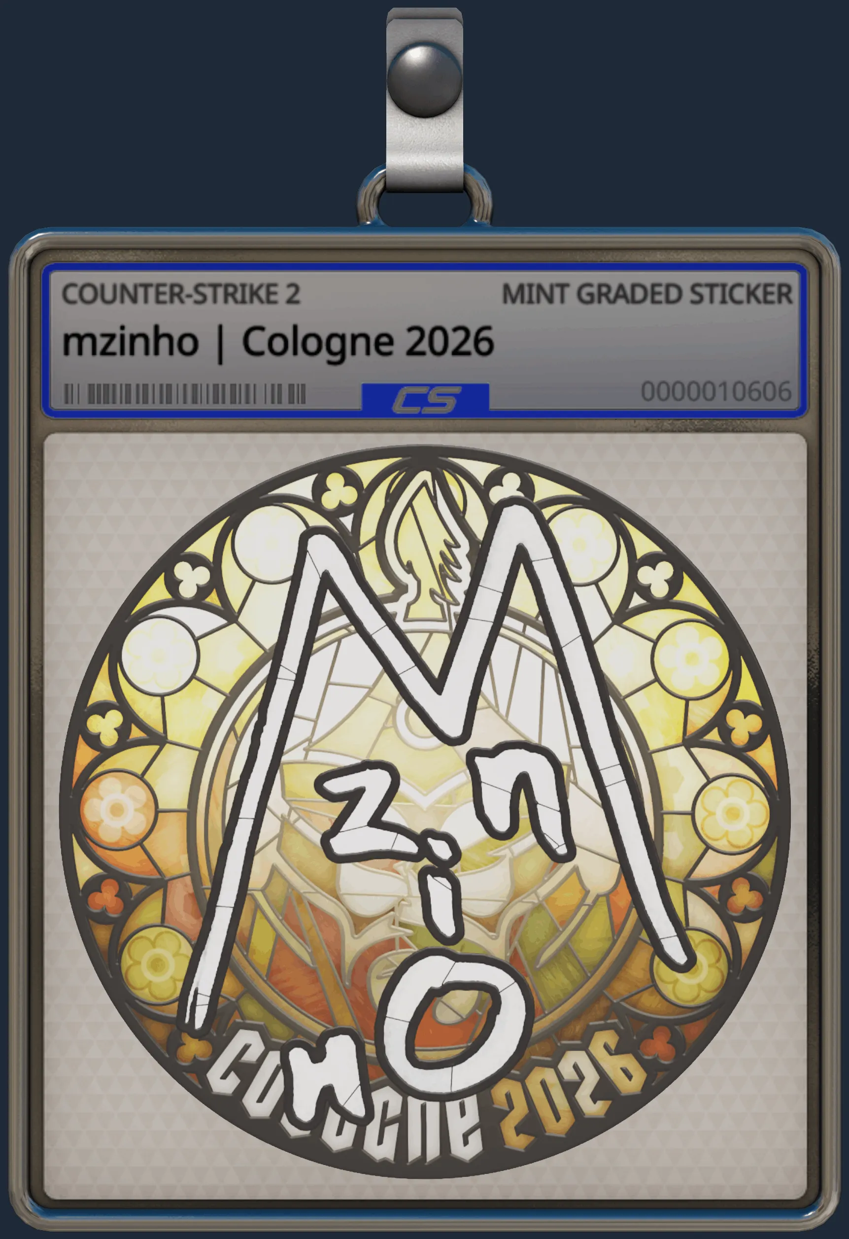 Sticker | mzinho | Cologne 2026