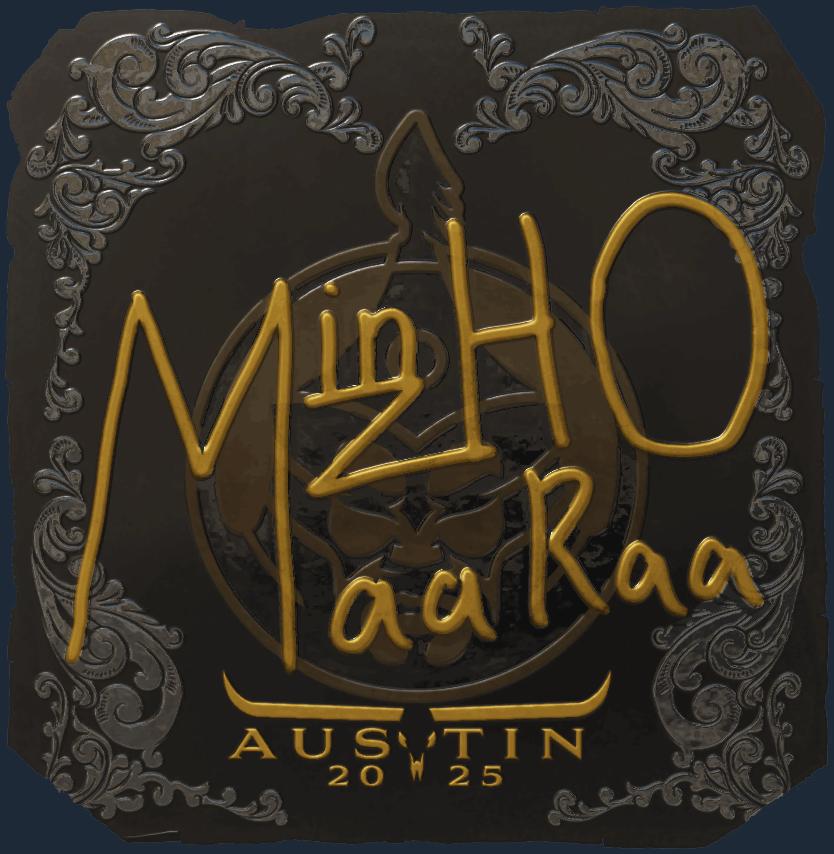 Sticker | mzinho (Foil) | Austin 2025