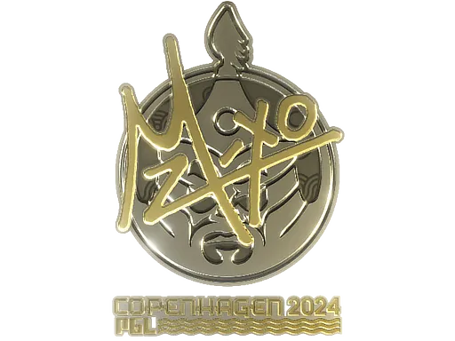 Sticker | mzinho (Gold) | Copenhagen 2024