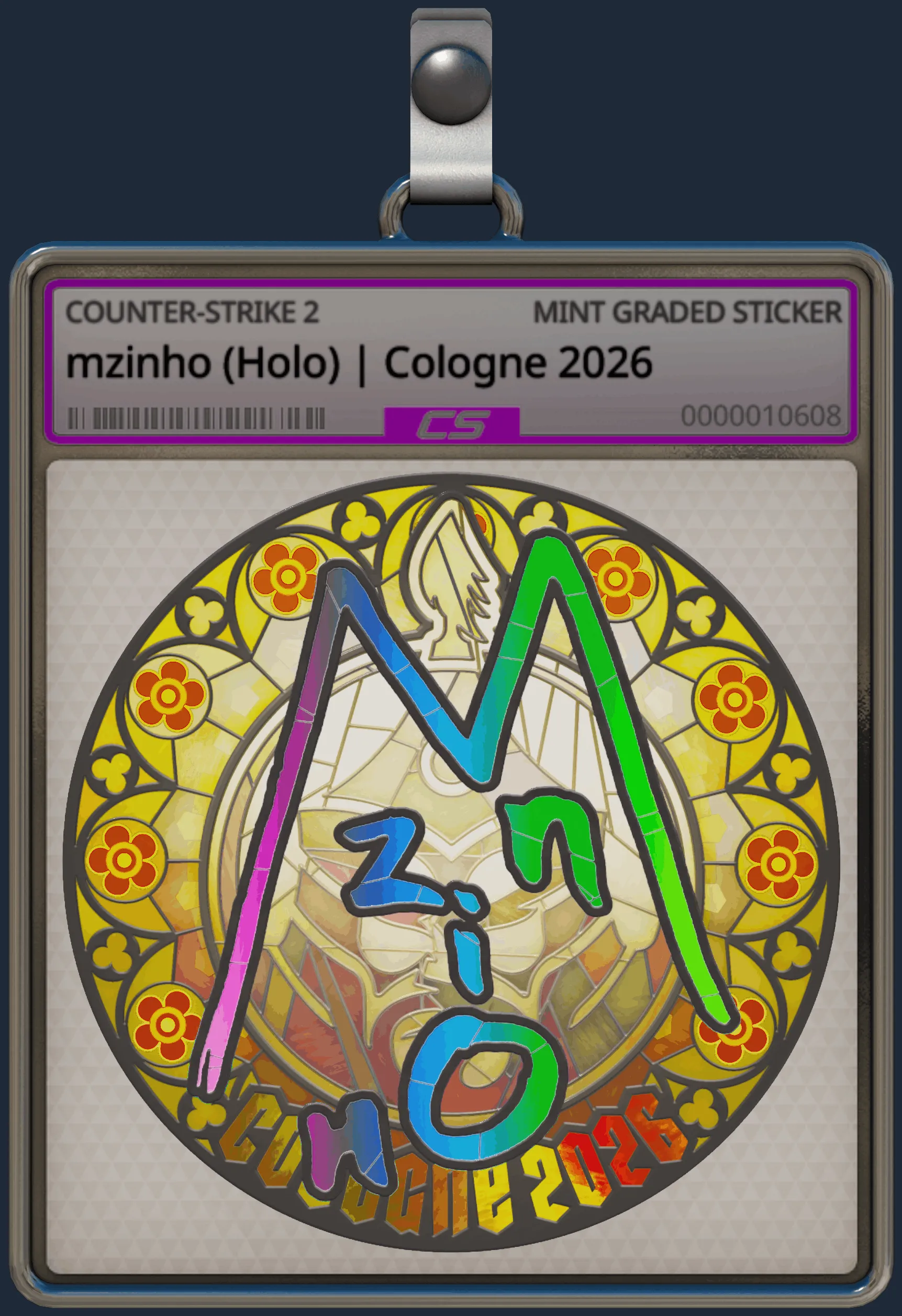 Sticker | mzinho (Holo) | Cologne 2026 Sticker | mzinho (Holo) | Cologne 2026