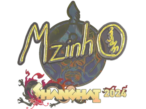 Sticker | mzinho (Holo) | Shanghai 2024