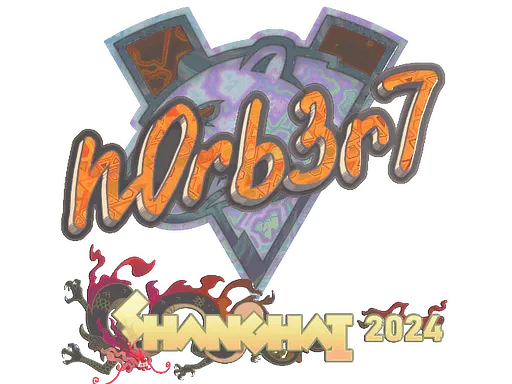 Sticker | n0rb3r7 (Holo) | Shanghai 2024