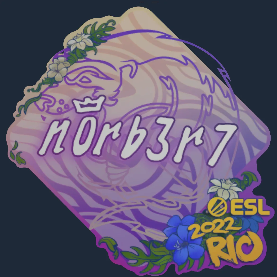 Sticker | n0rb3r7 | Rio 2022