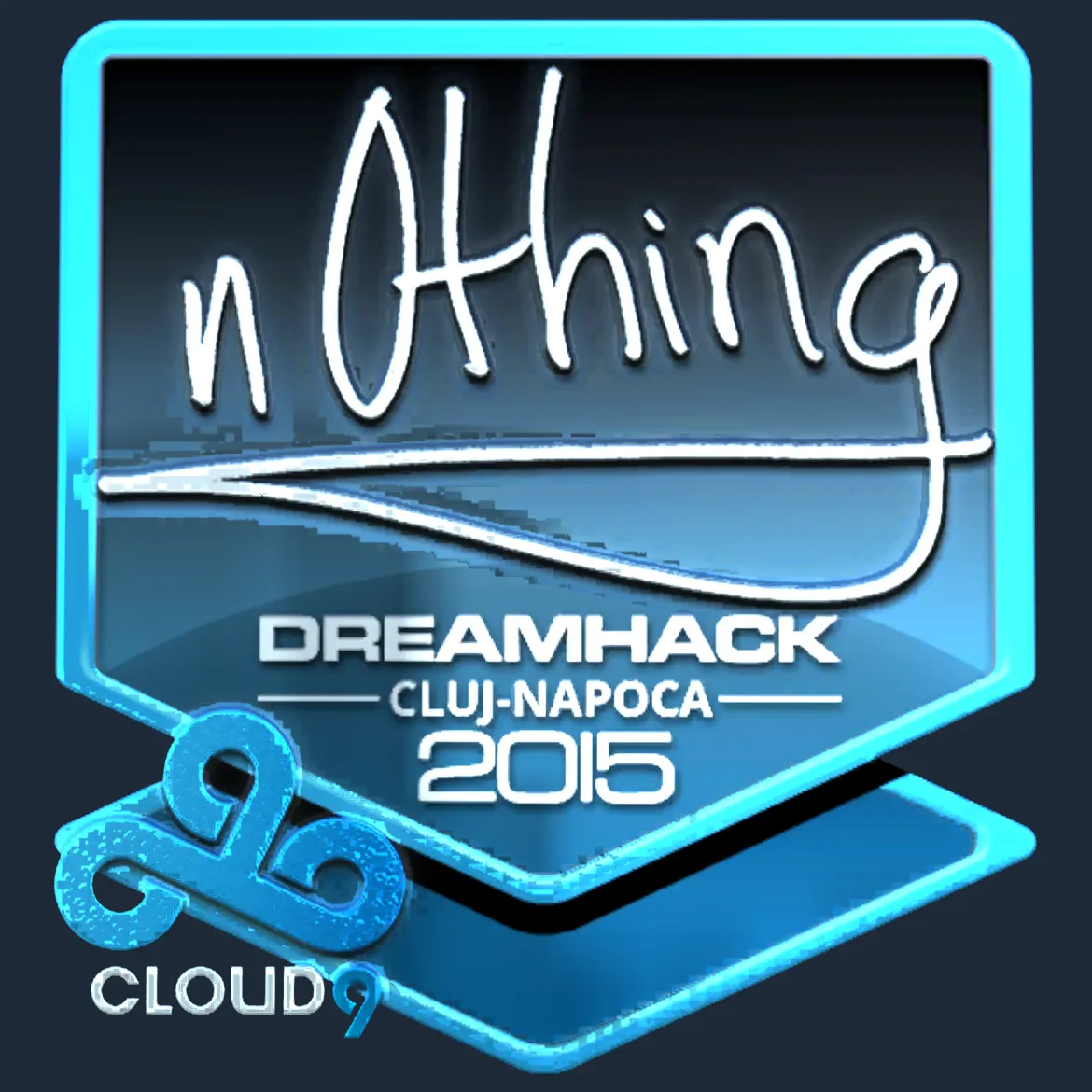 Sticker | n0thing (Foil) | Cluj-Napoca 2015