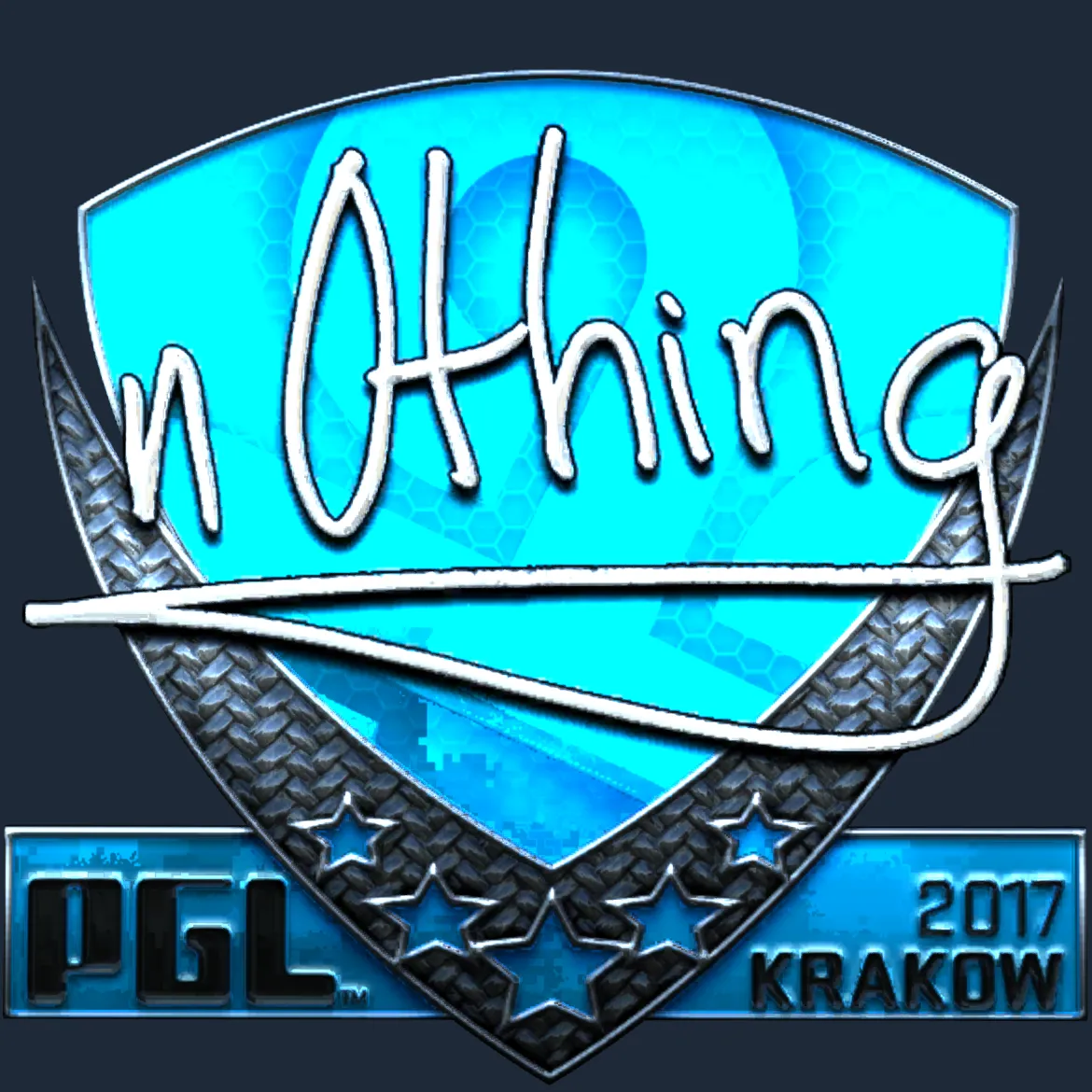 Sticker | n0thing (Foil) | Krakow 2017