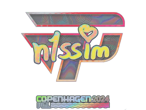 Sticker | n1ssim (Holo) | Copenhagen 2024