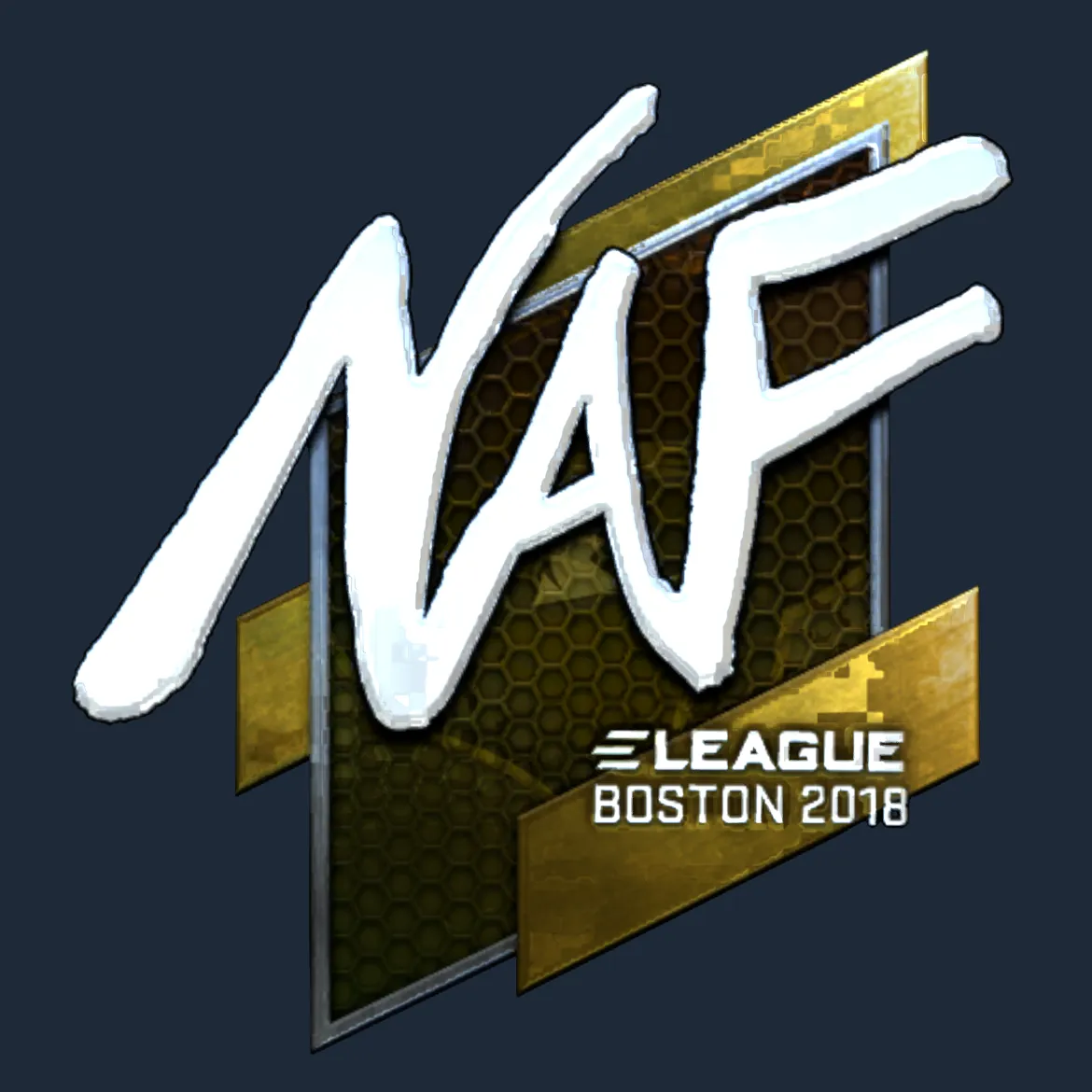 Sticker | NAF (Foil) | Boston 2018