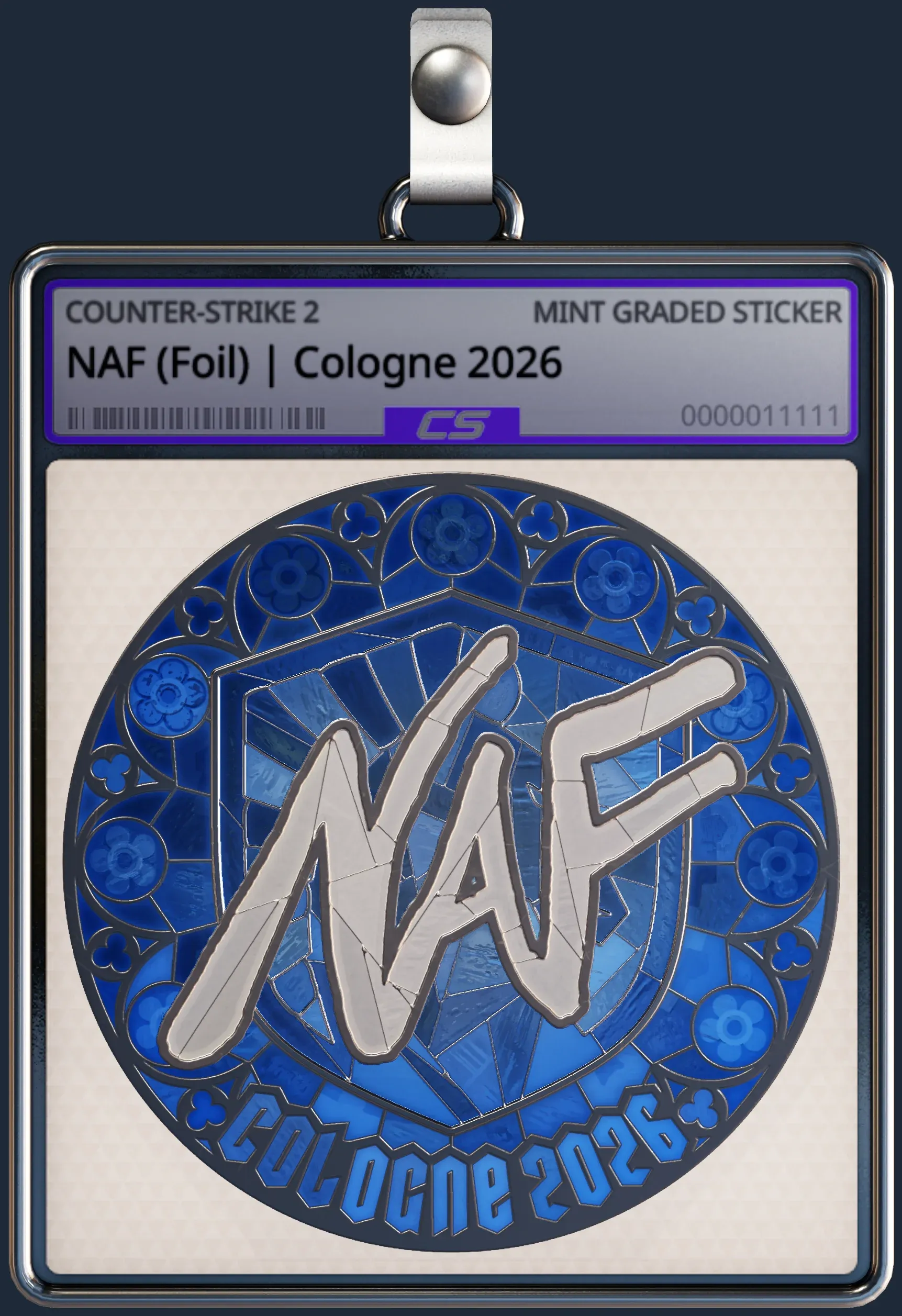 Sticker | NAF (Foil) | Cologne 2026