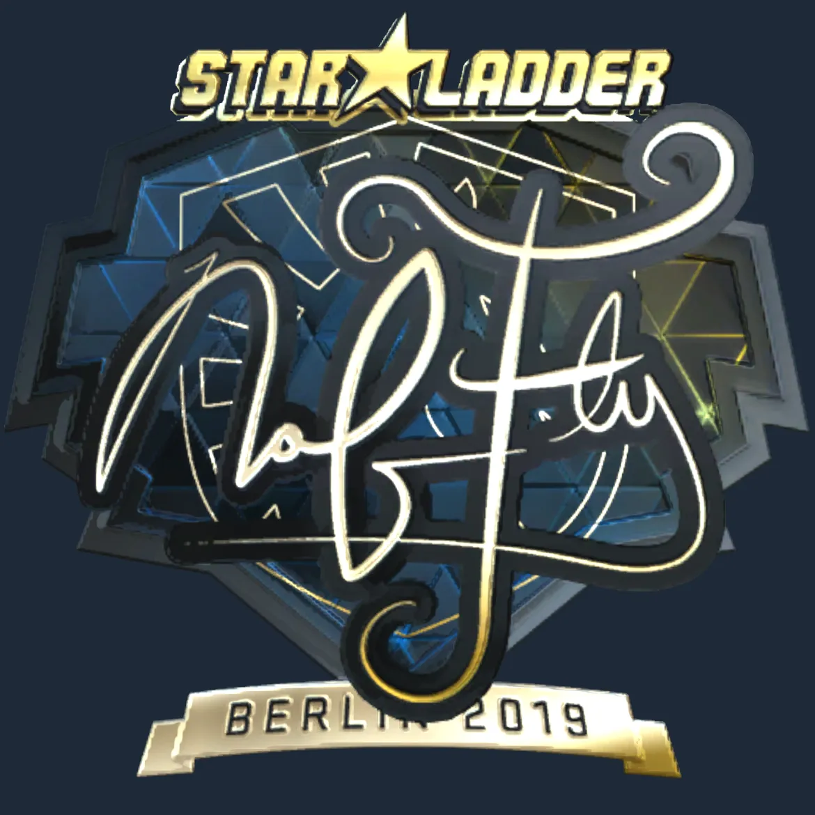 Sticker | NAF (Gold) | Berlin 2019