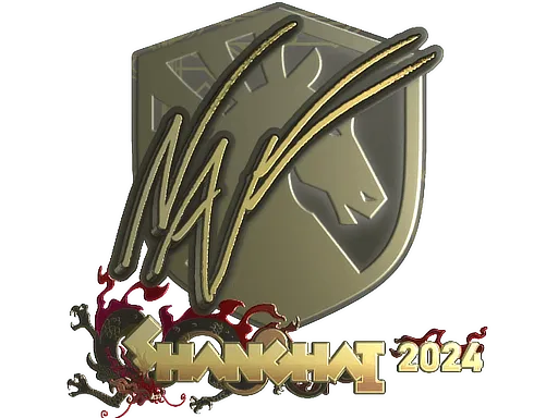 Sticker | NAF (Gold) | Shanghai 2024