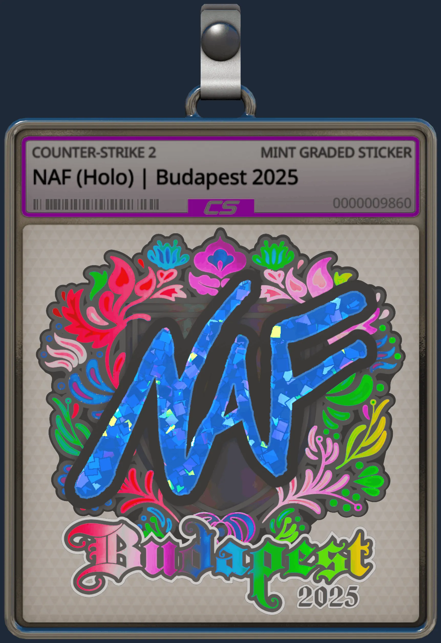 Sticker | NAF (Holo) | Budapest 2025