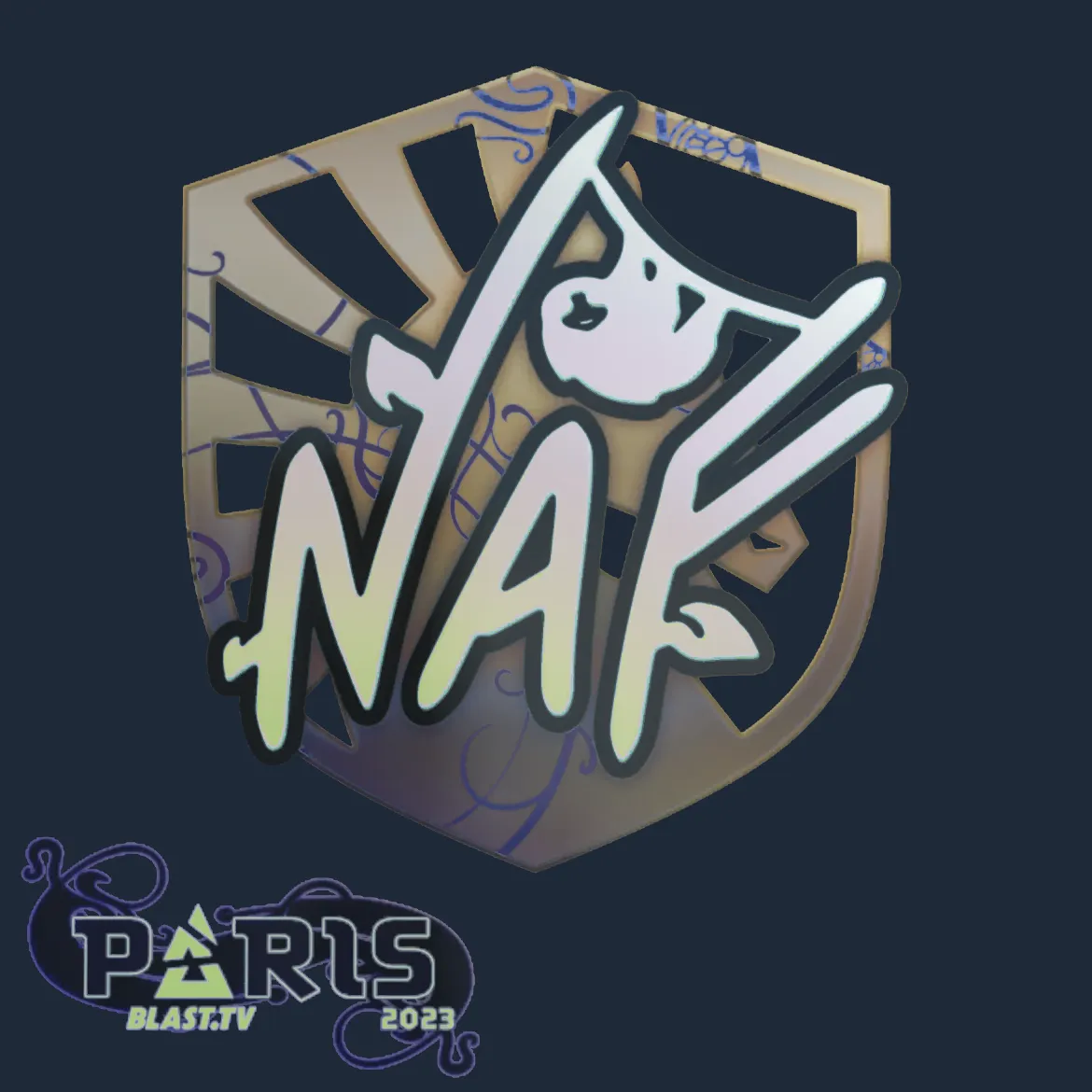 Sticker | NAF (Holo) | Paris 2023