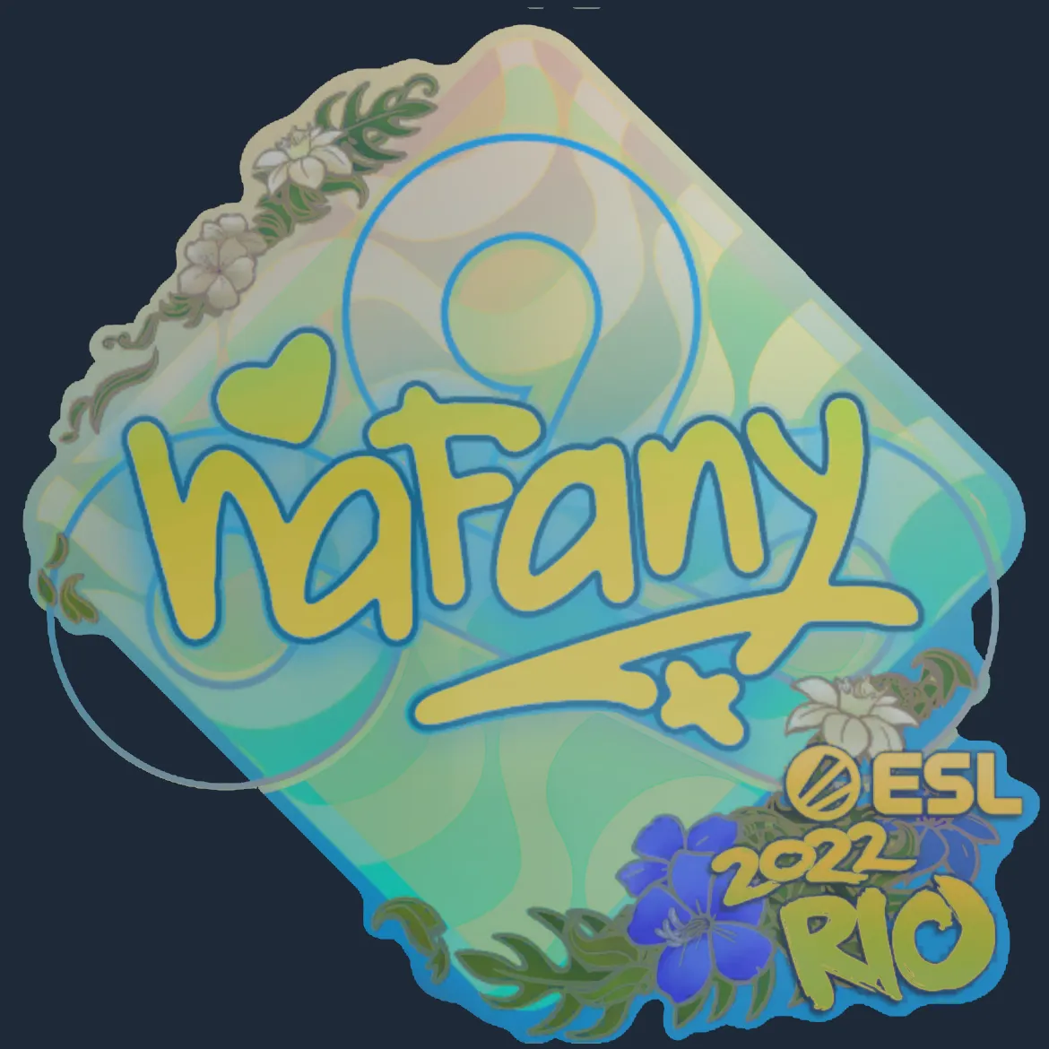 Sticker | nafany (Holo) | Rio 2022