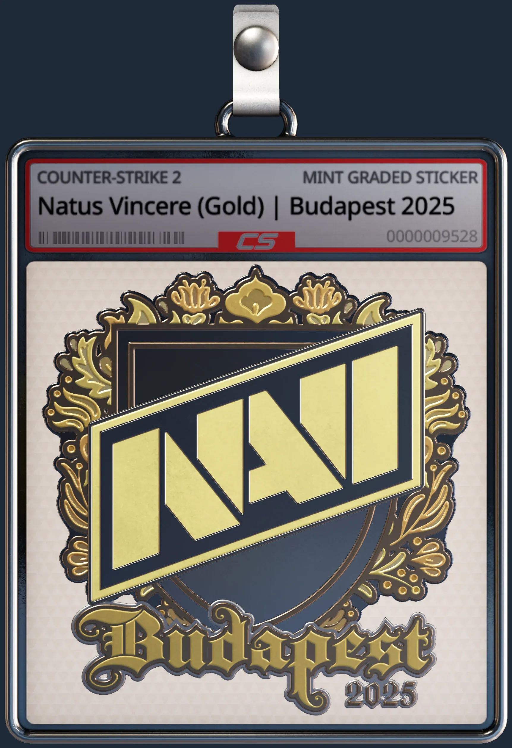 Sticker | Natus Vincere (Gold) | Budapest 2025