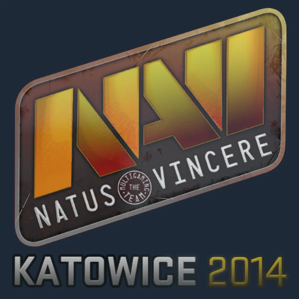 Sticker | Natus Vincere (Holo) | Katowice 2014