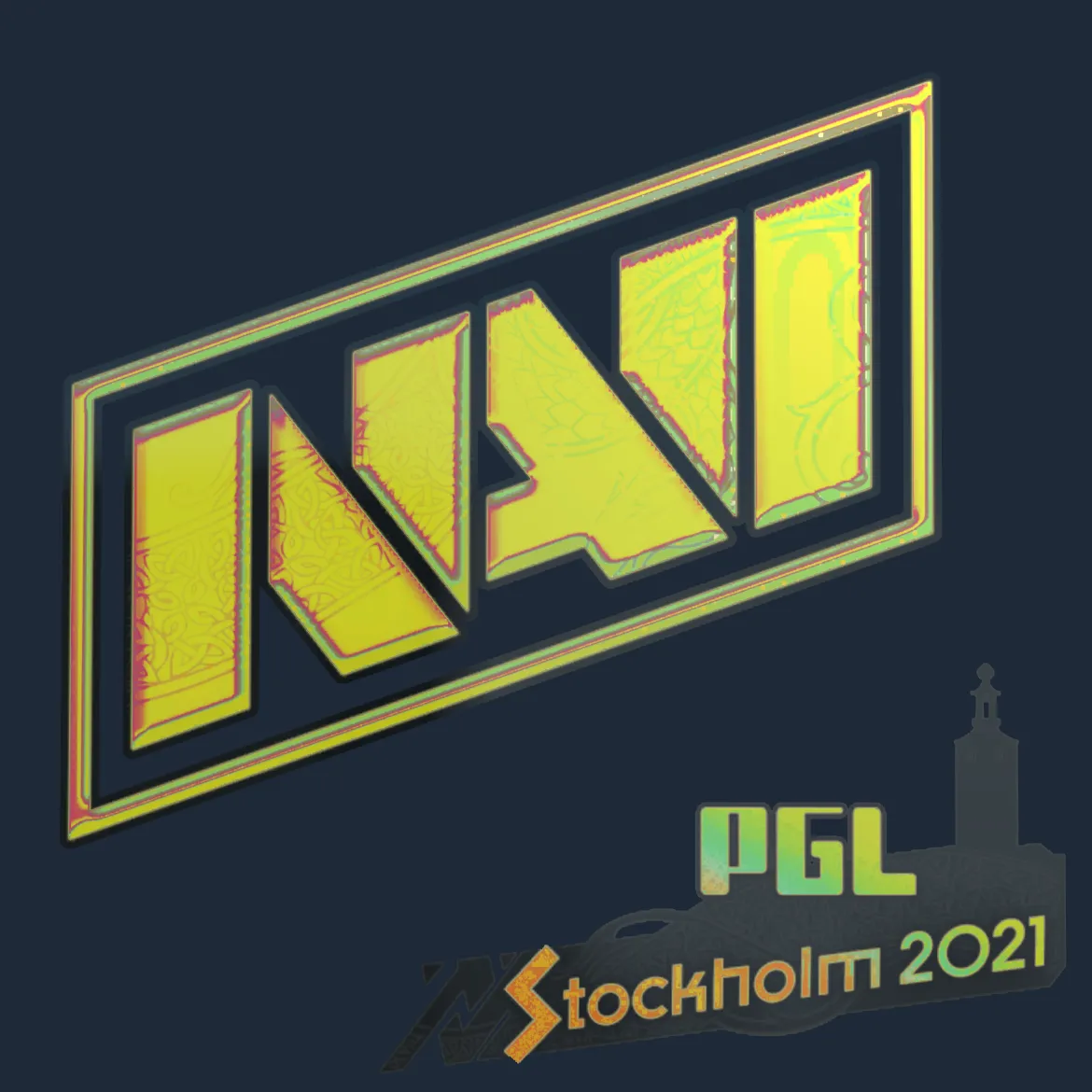 Sticker | Natus Vincere (Holo) | Stockholm 2021