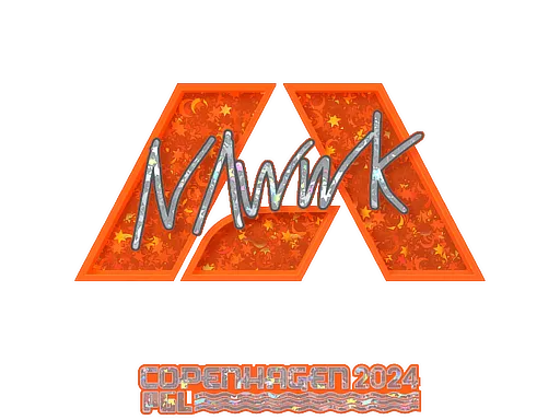 Sticker | nawwk (Glitter) | Copenhagen 2024