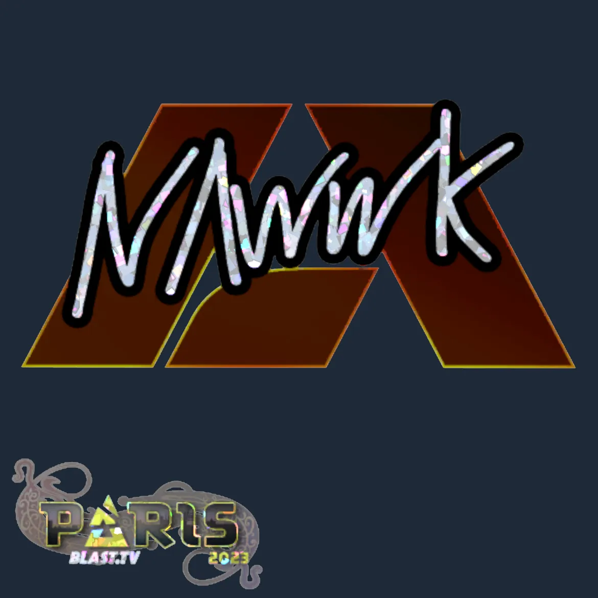 Sticker | nawwk (Glitter) | Paris 2023
