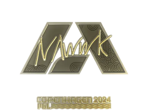 Sticker | nawwk (Gold) | Copenhagen 2024