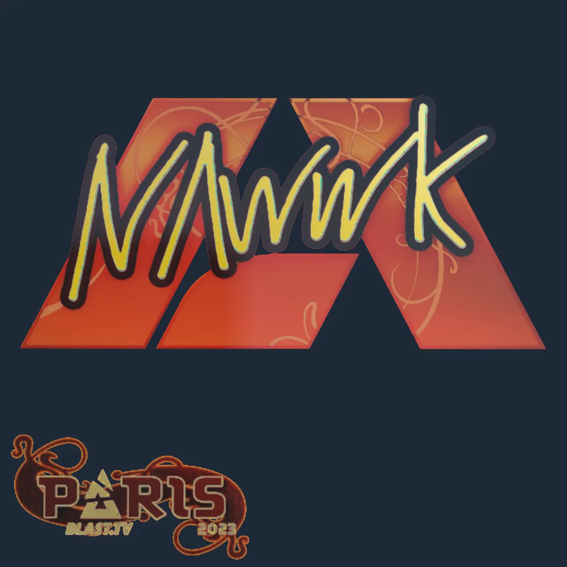 Sticker | nawwk (Holo) | Paris 2023
