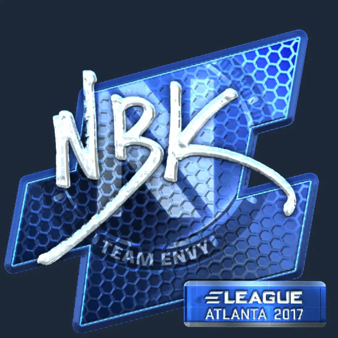 Sticker | NBK- (Foil) | Atlanta 2017