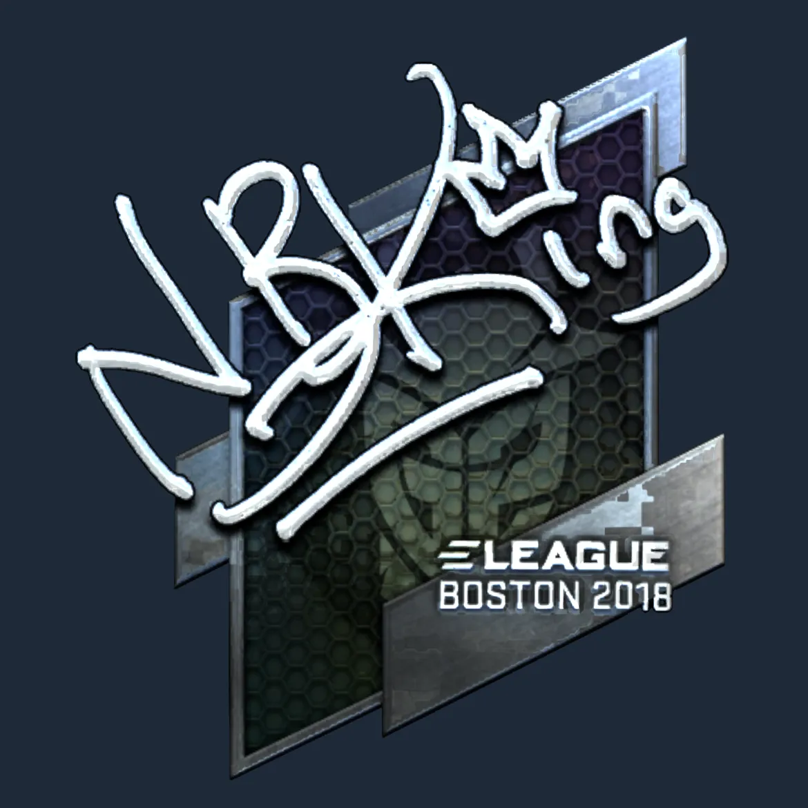Sticker | NBK- (Foil) | Boston 2018