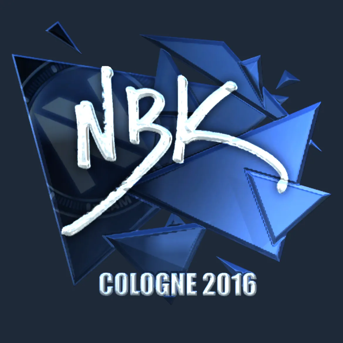 Sticker | NBK- (Foil) | Cologne 2016