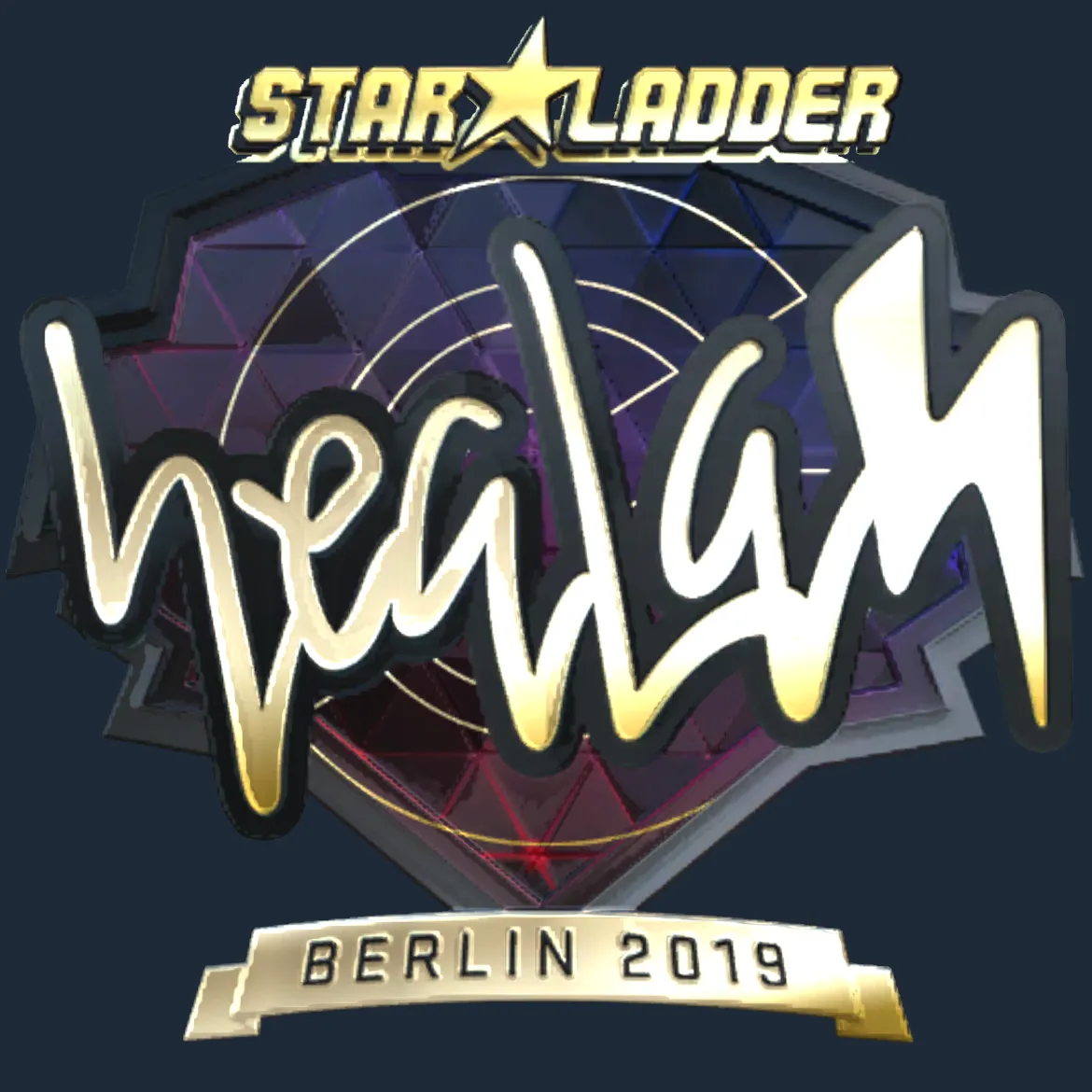 Sticker | neaLaN (Gold) | Berlin 2019
