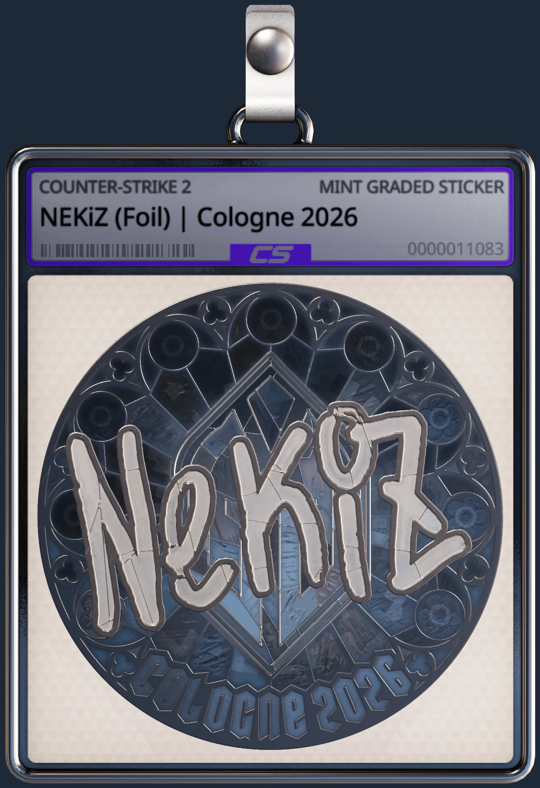 Sticker | NEKiZ (Foil) | Cologne 2026