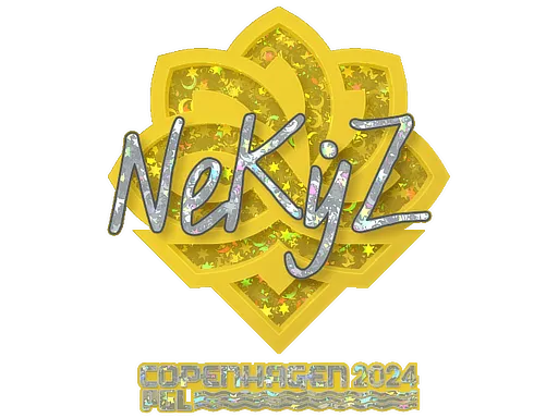 Sticker | NEKiZ (Glitter) | Copenhagen 2024