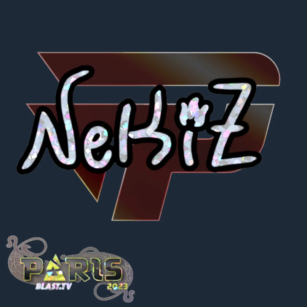 Sticker | NEKiZ (Glitter) | Paris 2023