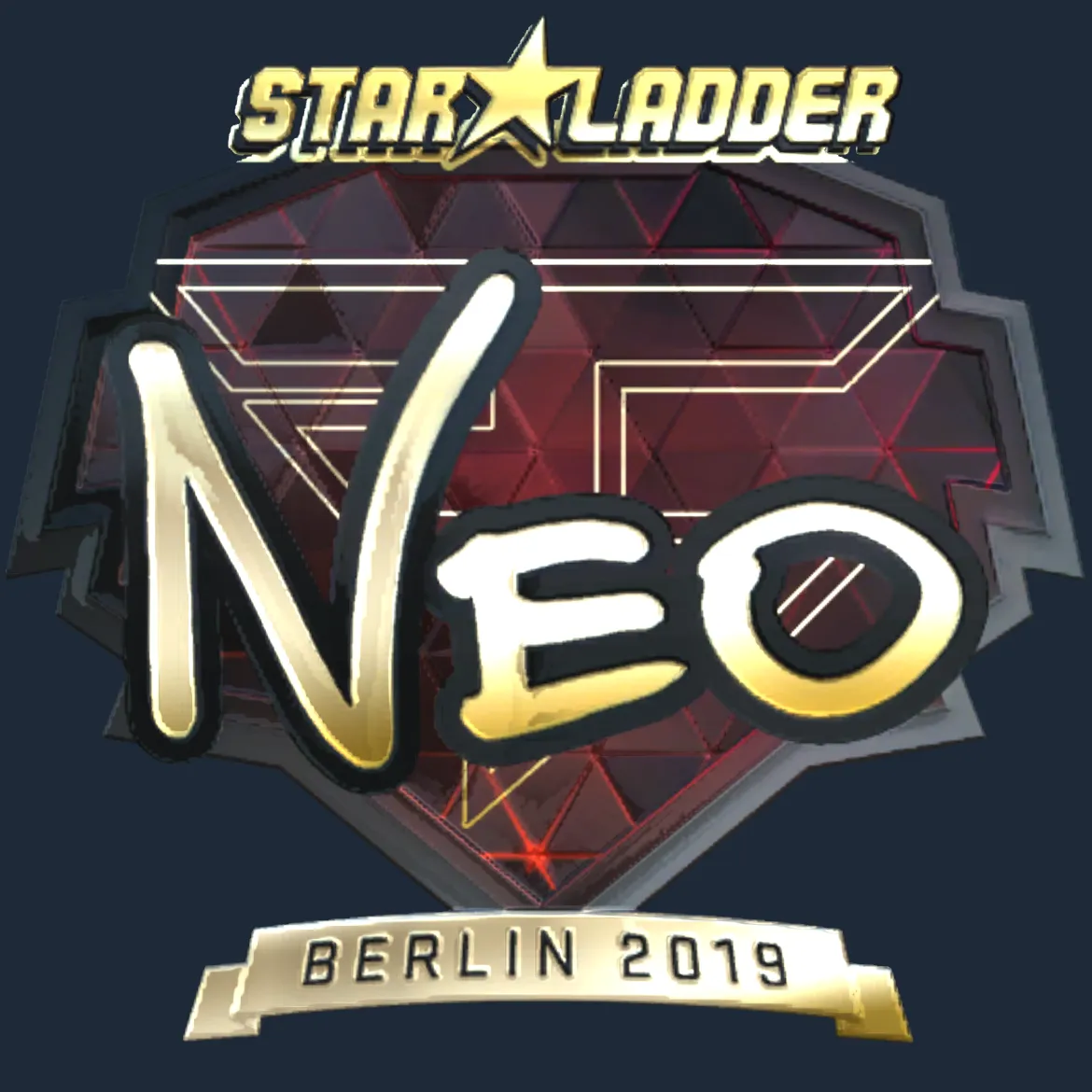 Sticker | NEO (Gold) | Berlin 2019