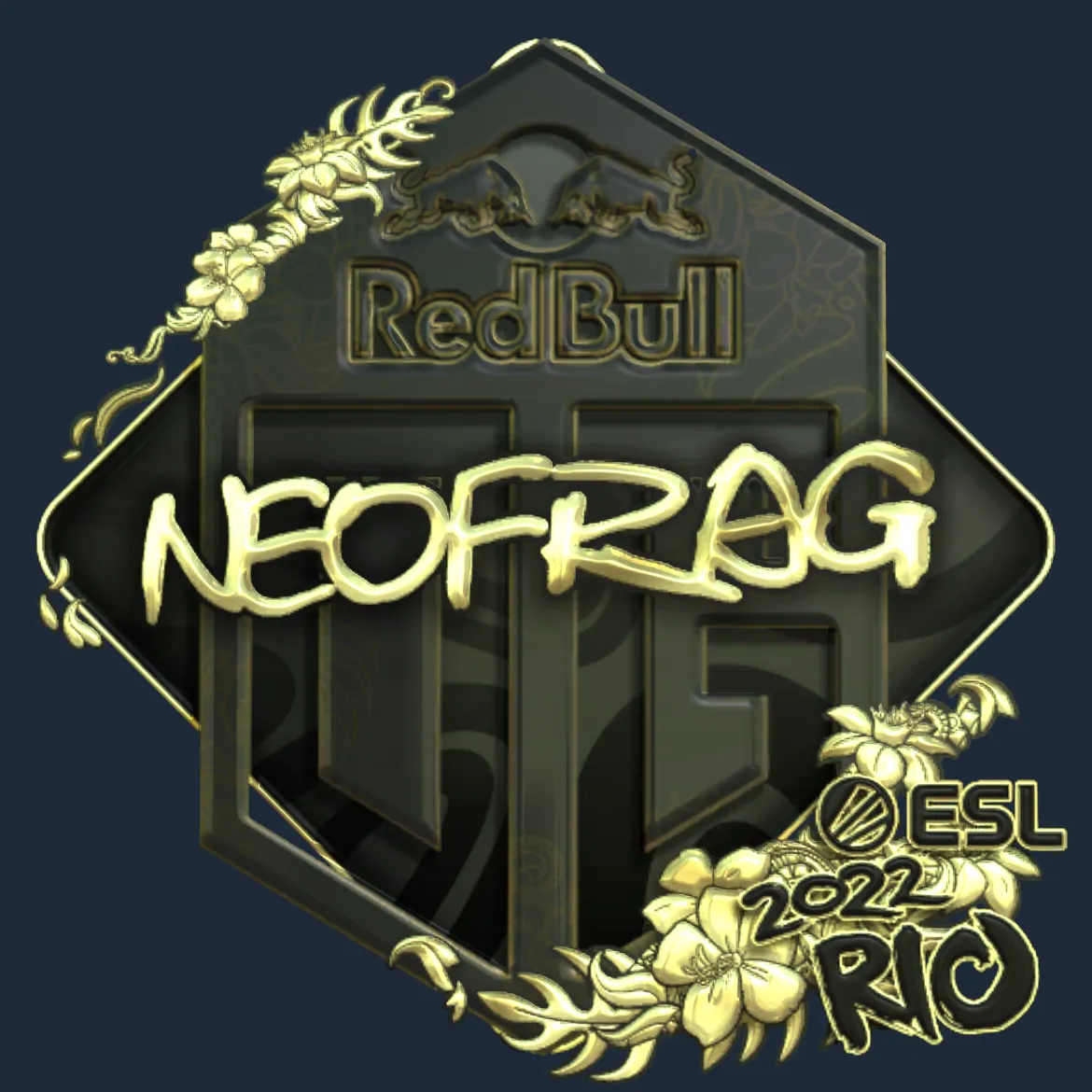 Sticker | NEOFRAG (Gold) | Rio 2022