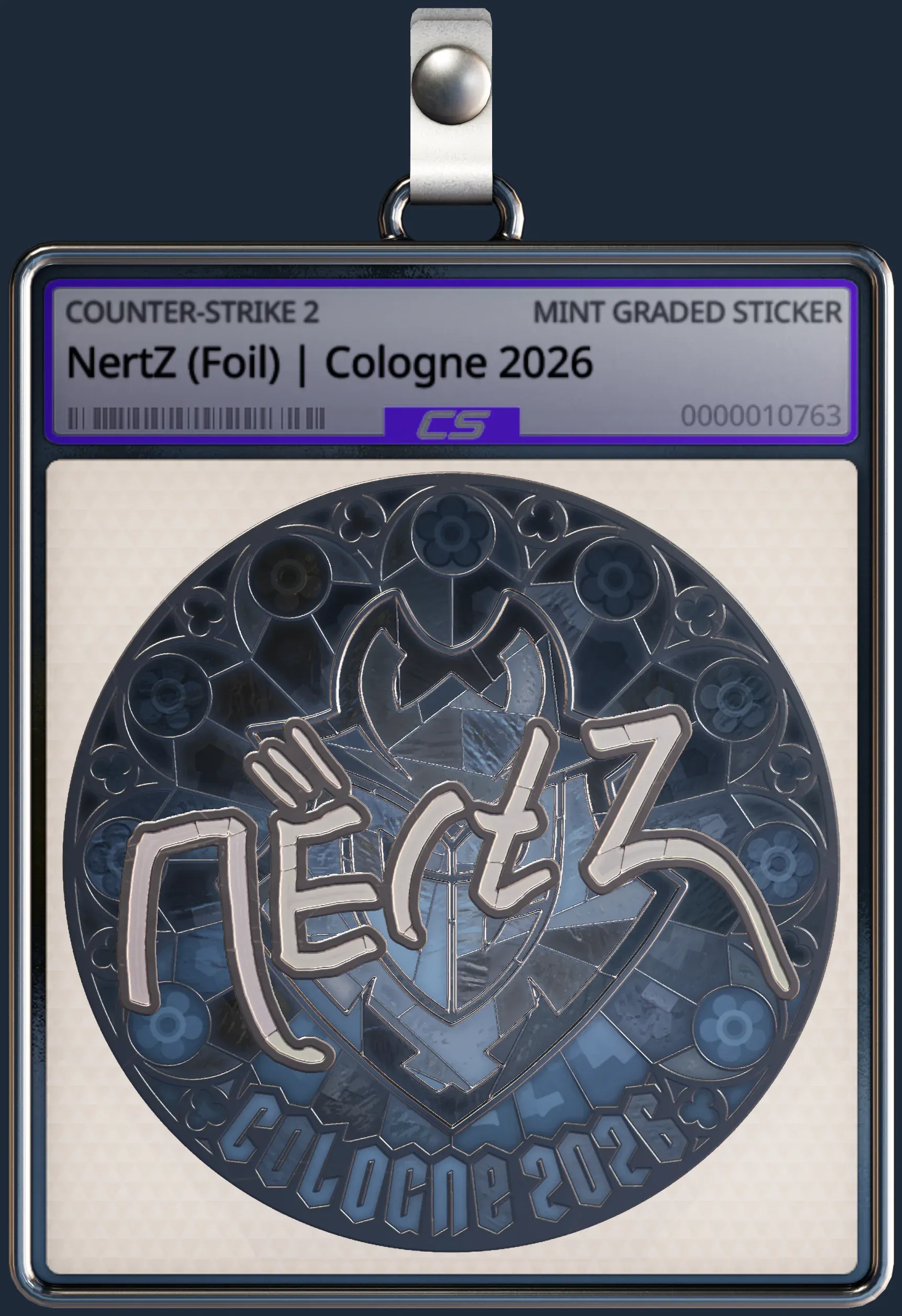 Sticker | NertZ (Foil) | Cologne 2026