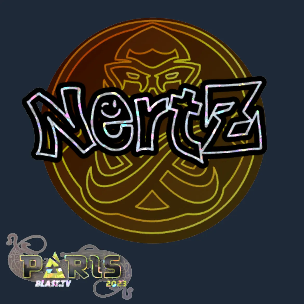 Sticker | NertZ (Glitter) | Paris 2023