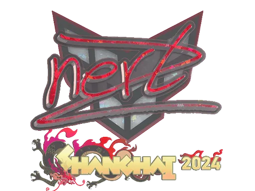 Sticker | NertZ (Glitter) | Shanghai 2024
