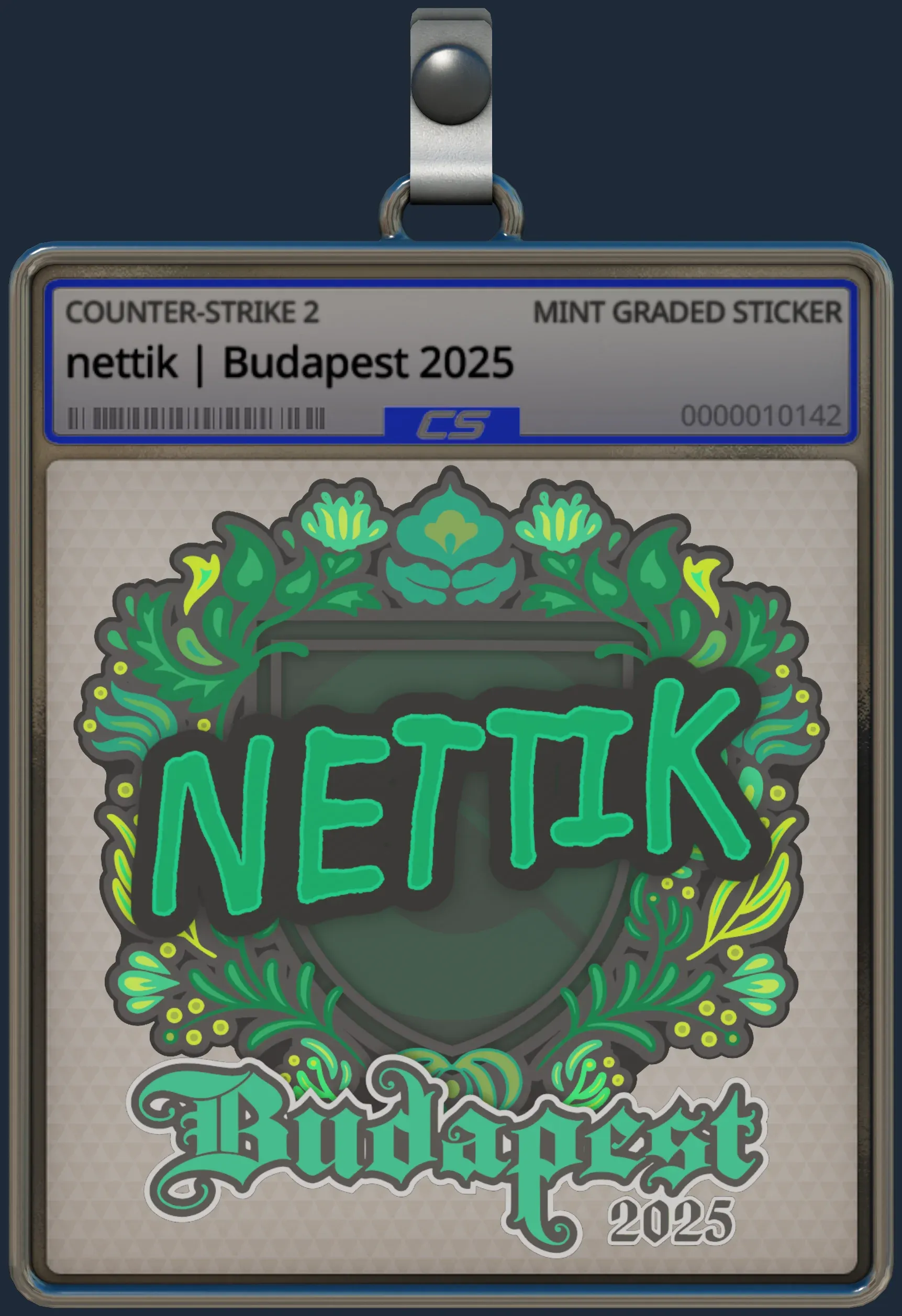 Sticker | nettik | Budapest 2025
