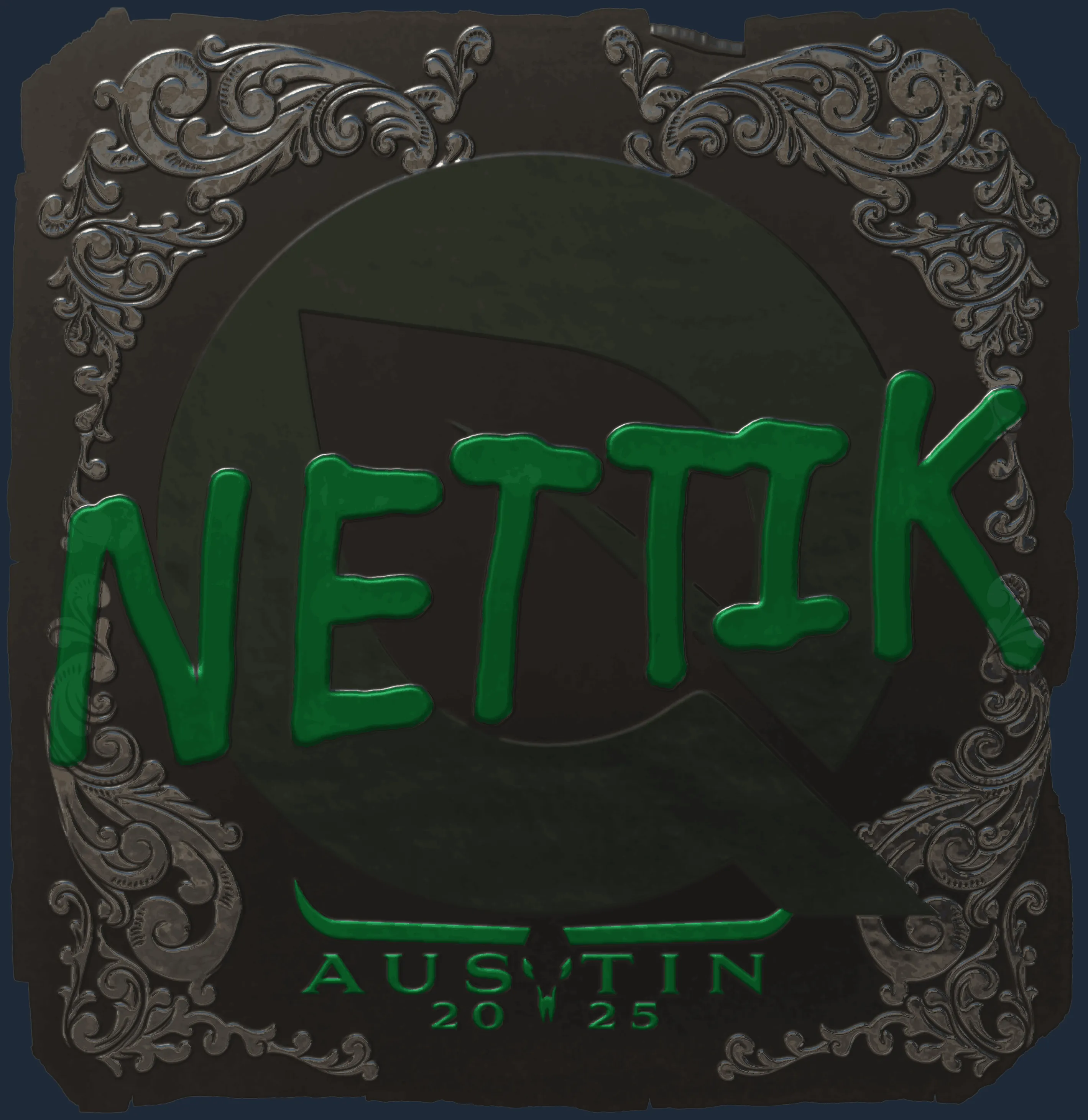 Sticker | nettik (Foil) | Austin 2025
