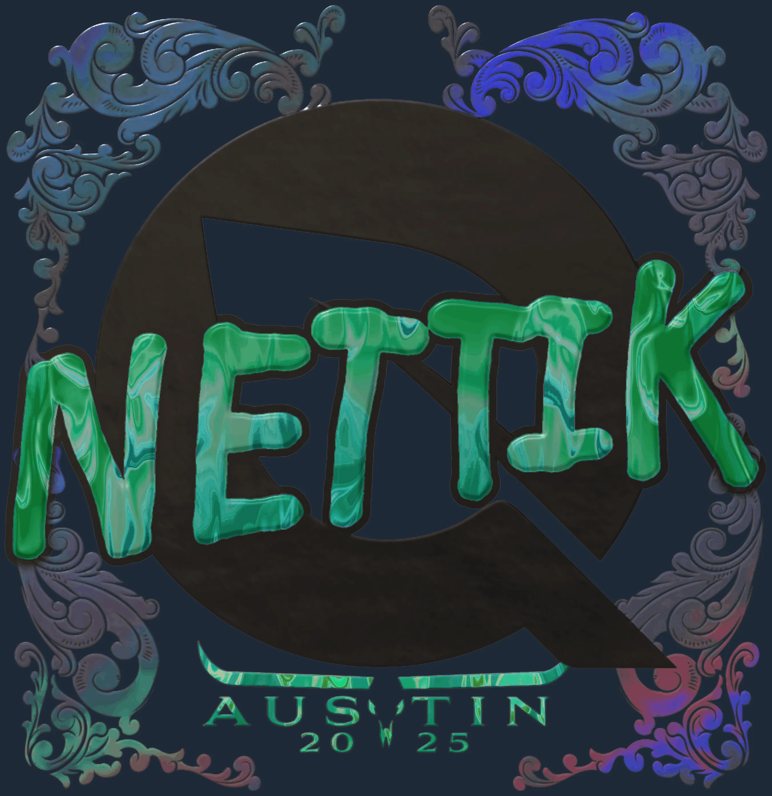 Sticker | nettik (Holo) | Austin 2025