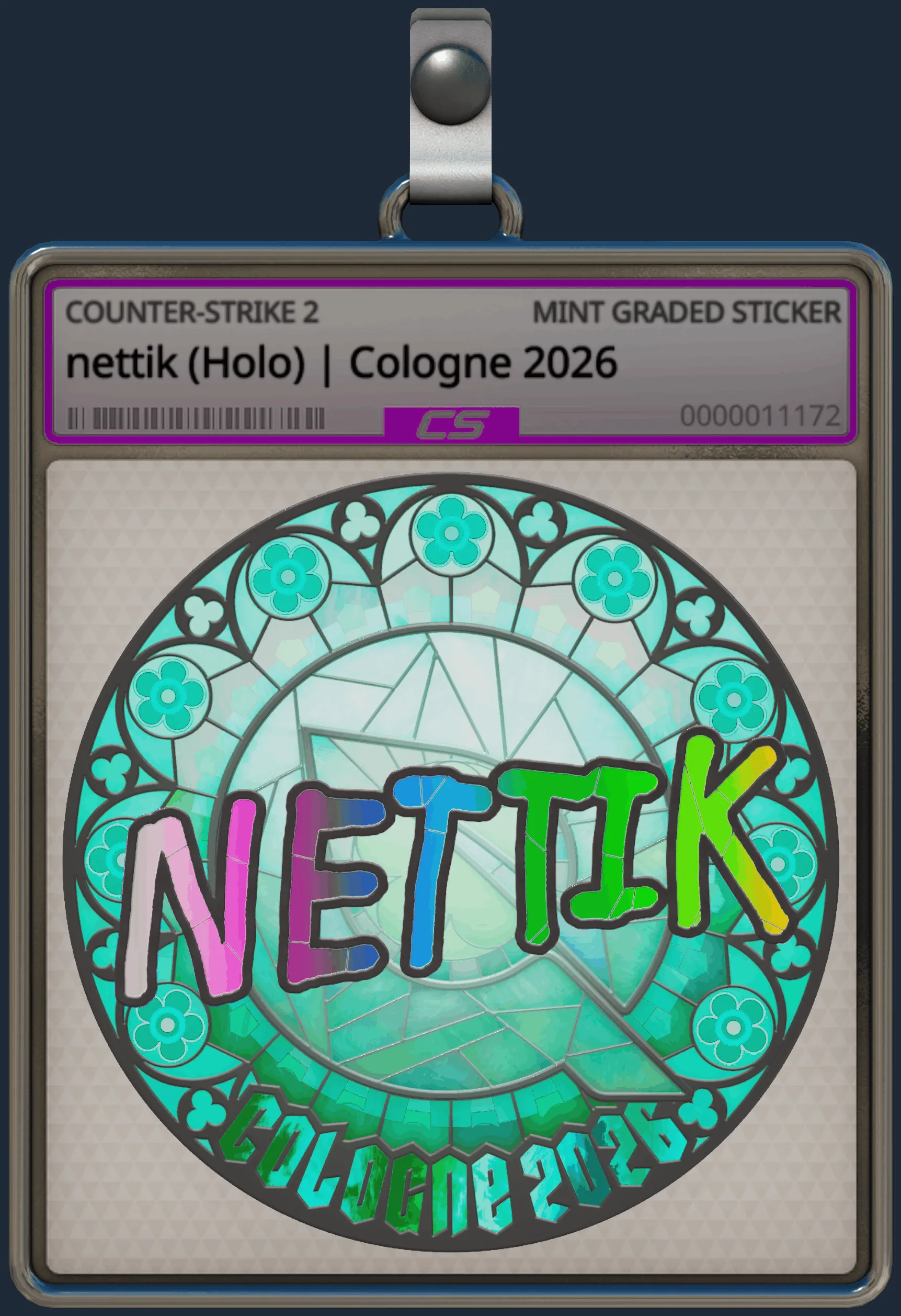 Sticker | nettik (Holo) | Cologne 2026