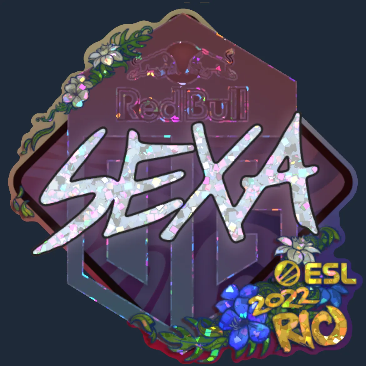 Sticker | nexa (Glitter) | Rio 2022