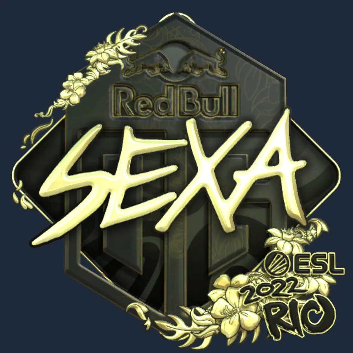 Sticker | nexa (Gold) | Rio 2022