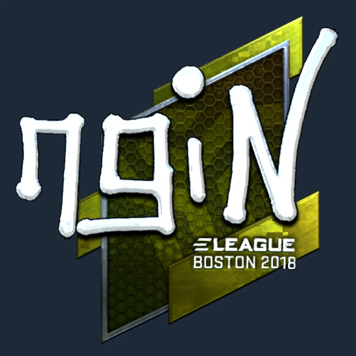 Sticker | ngiN (Foil) | Boston 2018