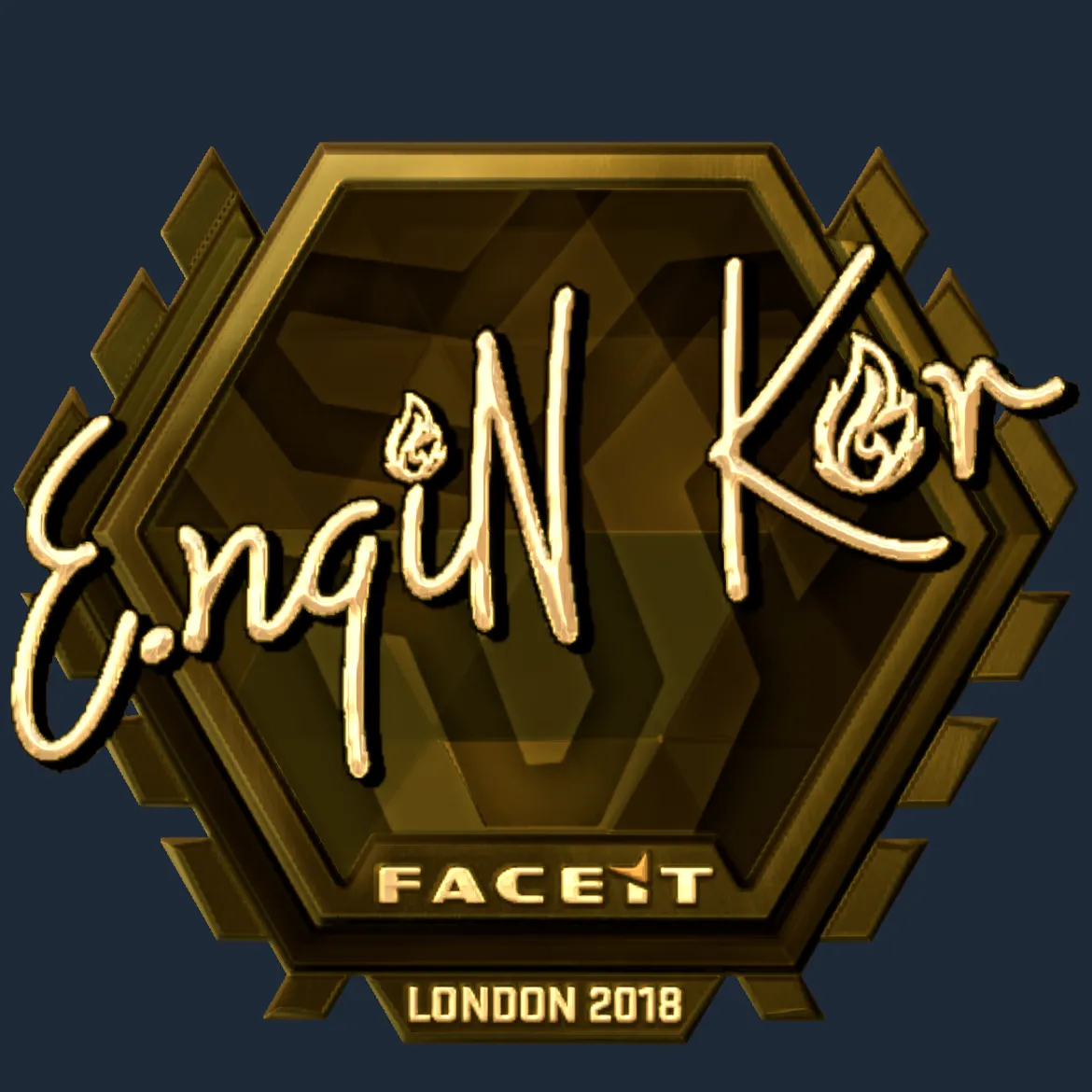 Sticker | ngiN (Gold) | London 2018