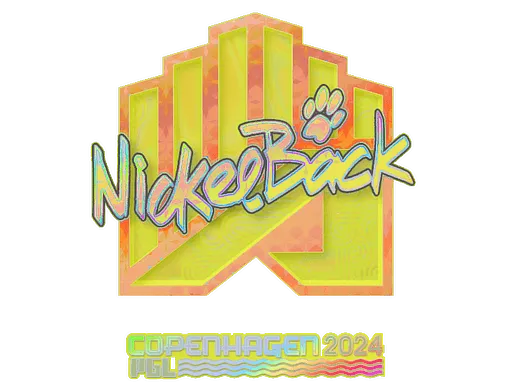 Sticker | NickelBack (Holo) | Copenhagen 2024