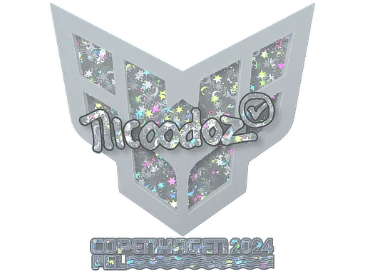 Sticker | nicoodoz (Glitter) | Copenhagen 2024